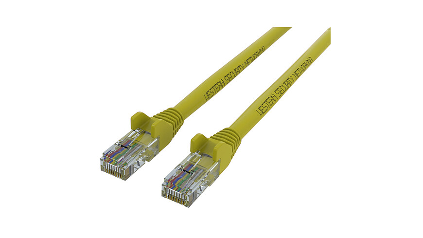 WS Networking WSN-P UTP C6 5m Yellow