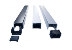 WesternSecurity Aluminijumska kanalica 30x20x2000/kom Bela