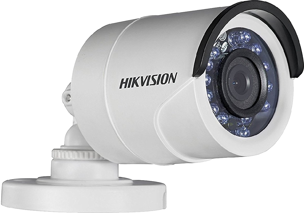 Hikvision DS-2CE16C0T-IRPF 3.6mm - TVI kamera, 1 megapiksel, 720P, veoma isplativa, u mini bullet kućištu, sa infracrvenim diodama, 4 u 1 (TVI, AHD, CVI ili analogna)